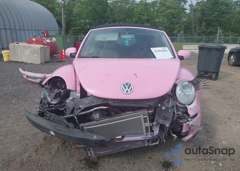 2006 Volkswagen New Beetle 2.5 из США, поврежденный, VIN 3VWSF31Y16M300470